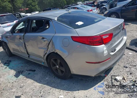 2015 Kia Optima Lx from USA, damaged, VIN 5XXGM4A71FG367065